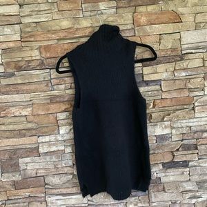 JOIE SLEEVELESS TURTLENECK